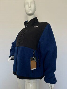 THE NORTH FACE WOMEN'S RETRO DENALI FLEECE JACKET ESTATEBL-TNF BLACK size XL,XXL